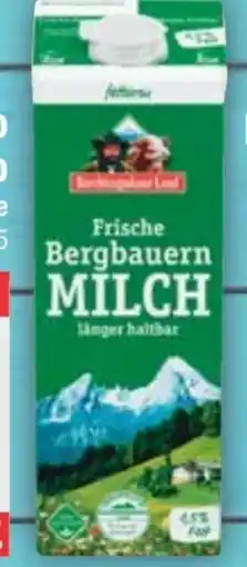 E-Center Berchtesgadener Land Frische Bergbauern Milch Angebot