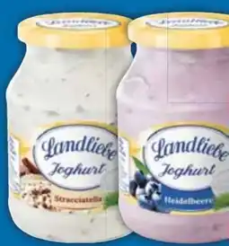 E-Center Landliebe Joghurt Heidelbeere Angebot