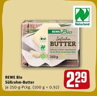 REWE Rewe bio süßrahm-butter Angebot