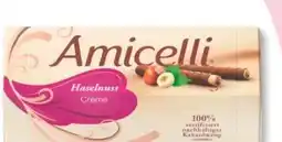 Budni Amicelli Haselnuss Waffelröllchen Angebot