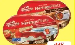 Edeka Hawesta Heringsfilets Tomaten-Creme Angebot