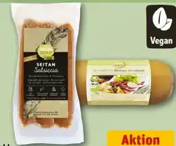 REWE Center Grüngold Seitan Salsiccia Angebot