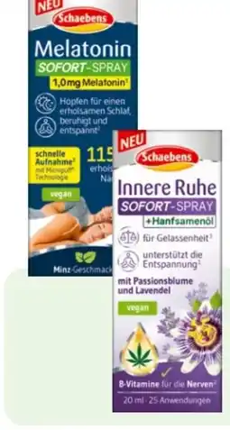 Rossmann Schaebens Melatonin Sofort Spray Angebot