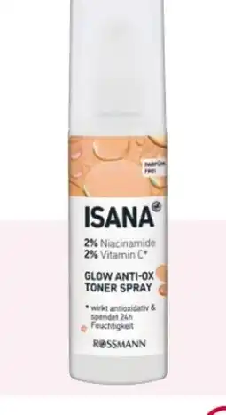 Rossmann Isana Glow Anti-Ox Toner Spray Angebot