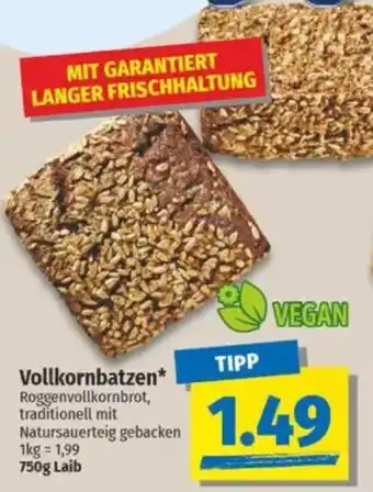 NP Discount Vollkornbatzen Angebot