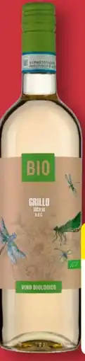 Aldi Nord Vino Biologico Grillo Sicilia Angebot