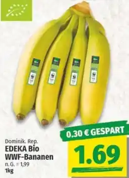 NP Discount EDEKA Bio WWF-Bananen Angebot