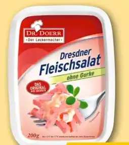 REWE Dr. Doerr Dresdner Fleischsalat Angebot