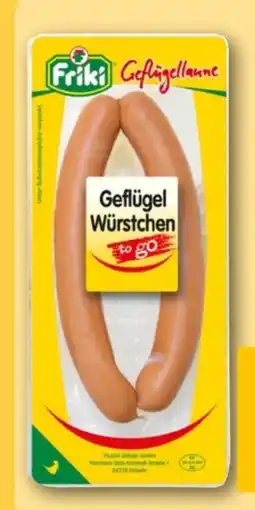 REWE Friki Geflügel Würstchen to go Angebot