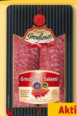 REWE Greußener Salami Angebot