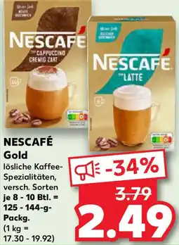 Kaufland NESCAFÉ Gold Angebot