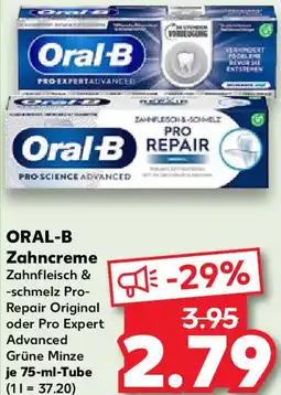 Kaufland ORAL-B Zahncreme Angebot