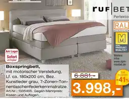 Möbel Inhofer Ruf betten boxspringbett Angebot