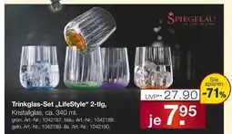 Möbel Inhofer Spiegelau trinkglas-set lifestyle 2-tlg Angebot