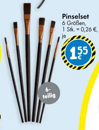 TEDi Pinselset Angebot