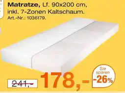 Möbel Inhofer Matratze Angebot