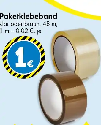 TEDi Paketklebeband Angebot