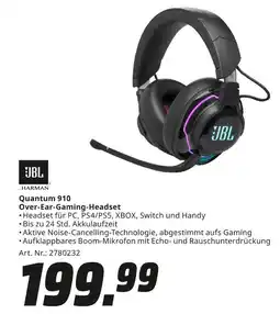 MediaMarkt Jbl quantum 910 over-ear-gaming-headset Angebot