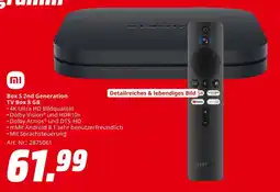 MediaMarkt Xiaomi box s 2nd generation tv box 8 gb Angebot