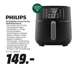 MediaMarkt Philips hd 9285/90 connected xxl heißluftfritteuse Angebot