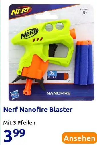 Action Nerf Nanofire Blaster Angebot