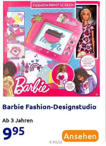 Action Barbie Fashion Designstudio Angebot