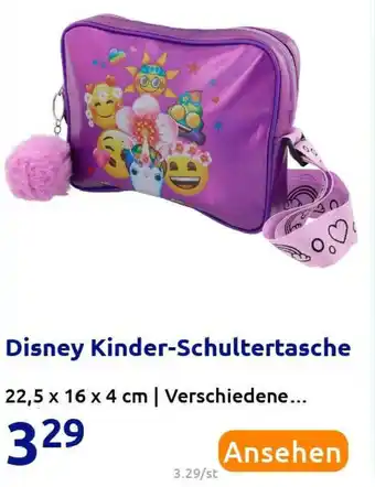 Action Disney Kinder Schultertasche Angebot