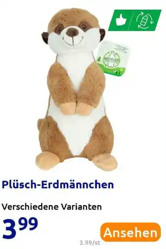 Action Plüsch Erdmännchen Angebot