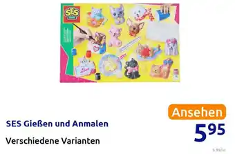 Action SES Gießen und Anmalen Angebot