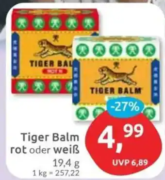 Budni Tiger Balm rot oder weiß Angebot