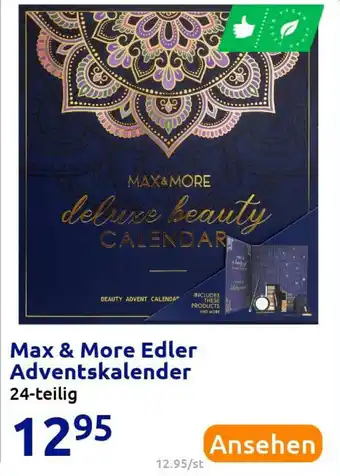 Action Max & More Edler Adventskalender Angebot