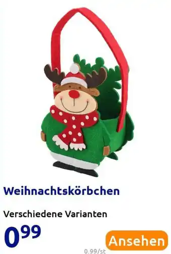 Action Weihnachtskörbchen Angebot