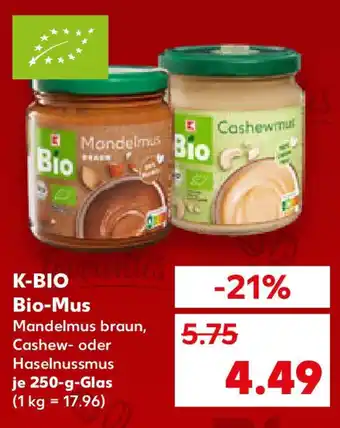 Kaufland K-BIO Bio-Mus Angebot