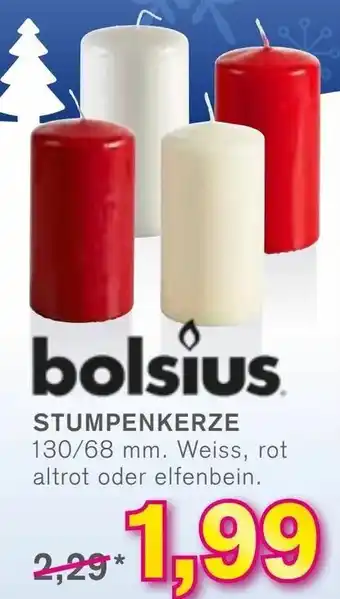 KODi Bolsius Stumpenkerze Angebot