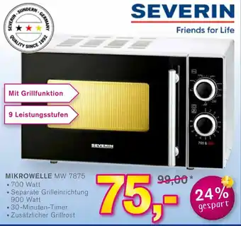 KODi Severin Mikrowelle MW 7875 Angebot