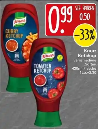 WEZ Knorr Ketchup 430ml Angebot