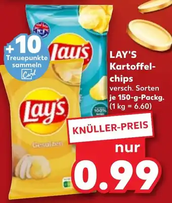 Kaufland Lay's Kartoffel- chips Angebot