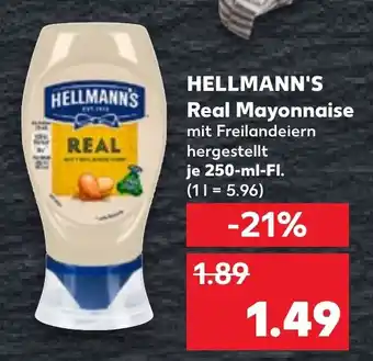 Kaufland HELLMANN'S Real Mayonnaise Angebot