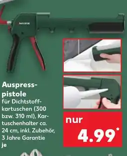 Kaufland PARKSIDE Auspress- pistole Angebot