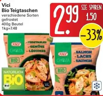 WEZ Vici Bio Teigtaschen 400g Beutel Angebot