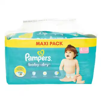 Netto Marken-Discount Pampers Baby Dry Windeln Maxipack Gr. 4 106 Stück Angebot