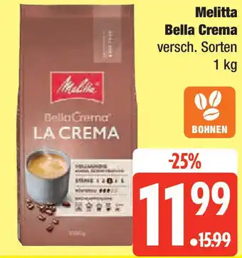 Edeka Melitta Bella Crema Angebot