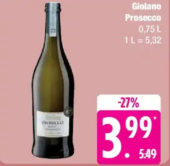 Edeka Giolano Prosecco Angebot