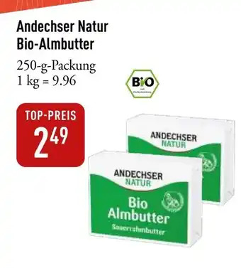 Galeria Markthalle ANDECHSER NATUR Bio Almbutter Angebot