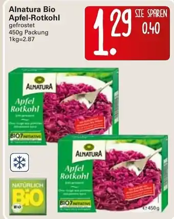 WEZ Alnatura Bio Apfel Rotkohl 450g Angebot