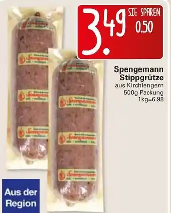 WEZ Spengemann Stippgrütze 500g Angebot