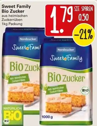 WEZ Sweet Family Bio Zucker 1kg Angebot