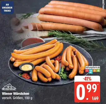 Edeka Gutfleisch Wiener Würstchen Angebot