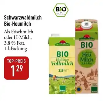 Galeria Markthalle Schwarzwaldmilch Bio-Heumilch Angebot