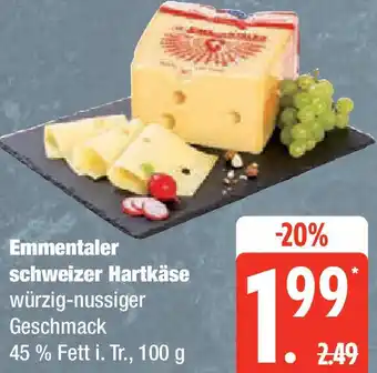 Edeka Emmentaler schweizer Hartkäse Angebot